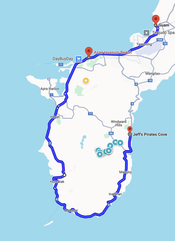 렌터카로 떠나는 괌 남부 여행 상세 가이드 PART. 1  아산 퍼시픽 전쟁역사공원