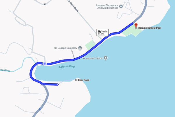 Renting a Car for a Drive in Southern Guam Part 7  InalÃ¥han Natural Pool